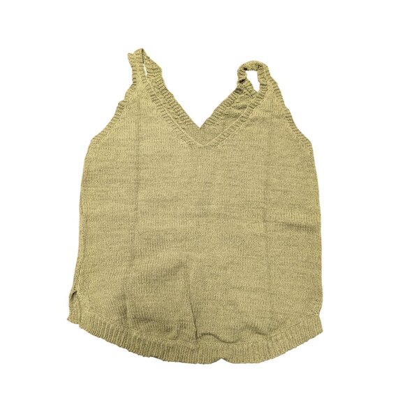 DYI Women's Sweater Tank Top Lichen Green Size Small - Picture 3 of 6